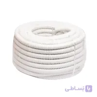 لوله فلکسی خرطومی روکش دار فلزی سایز 16 سفید