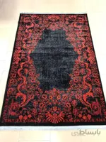 فرش کهنه نما سرمه ای ad508s