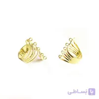 رکاب انگشتر طلایی مدل rb1004 بسته دو عددی