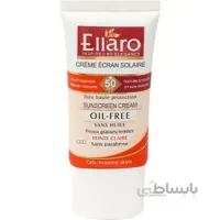 کرم ضد آفتاب الارو رنگی کرم پودری فاقد چربی SPF30 حجم 40 میل ا Ellaro Sunscreen Cream Colorful Oil Free SPF30 40ml