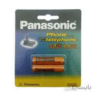باتری نیم قلمی قابل شارژ پاناسونیک HR550mah