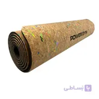 زیر انداز یوگا پاور جیم مدل رنگین کمان ا rainbow model yoga mat power gym