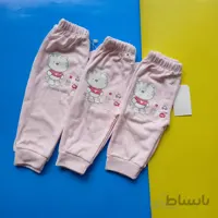 شلوار نوزادی 0 تا 9 ماه صورتی کد 349