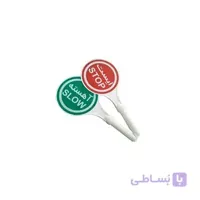 تابلو ایست دستی پلاستیکی شبرنگ دار