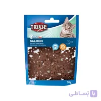 تشویقی گربه ویژه مراقبت دندان طعم ماهی تریکسی (Trixie Denta Fun Salmon) وزن 50 گرم
