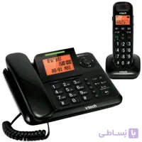 گوشی تلفن بی سیم وی تک مدل CS6147 ا Vtech CS6147 Corded & Cordless Phone
