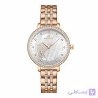 ساعت نیوی فورس زنانه رزگلد مدل Naviforce 5017