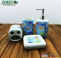 ست سرویس بهداشتی طرح ماهی