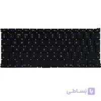 کیبرد لپ تاپ اپل 1369-1466 مشکی-اینترکوچک