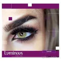 لنز رنگی سالیانه لومینوس LUMINOUS رنگ لیمویی LEMON – هفت قلم کالا