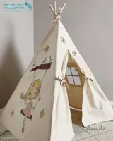 چادر سرخپوستی طرح دختر مهربان 2