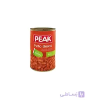 کنسرو لوبیا چیتی420 گرمی - پیک peak