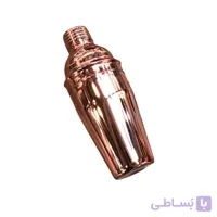شیکر استیل رزگلد 3 تکه 550 میلی لیتر