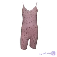 ست تاپ و شلوارک زنانه میسپل طرح اردک کد 134