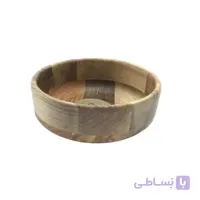 کاسه گرد چوبی آماهوم سایز 17