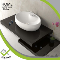 روشویی روکابینتی گلسار مدل پلاتوس 47