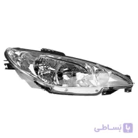 چراغ جلو راست اس ان تی مناسب پژو 206
