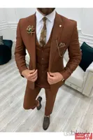 کت شلوار مردانه مدل 2021 برند PAREZ رنگ نارنجی کد ty104789039