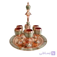 سرویس شراب خوری(شربتخوری) خاتم کاری بزرگ