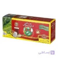 چای تی بگ ساده 25 عددی دو غزال