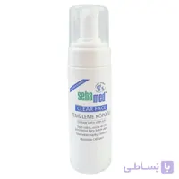 فوم شستشو صورت سبامد مناسب برای پوست دارای جوش در حجم 150میلی لیتر ا Sabmad face wash foam suitable for pimples in 150ml