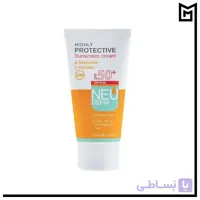 کرم ضد آفتاب فاقد چربی نئودرم مدل Highly Protective Max Tinted SPF50 حجم 50 میلی لیتر