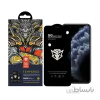 محافظ صفحه نمایش اس جی مدل Super Glass مناسب برای گوشی موبایل اپل Iphone xs max \ 11 pro max ا SG Super Glass screen protector suitable for Apple Iphone XS MAX \ 11 PRO MAX