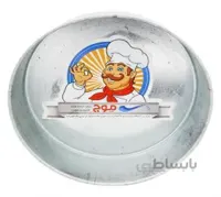 قالب کیک مدل موج طرح گرد سایز 26