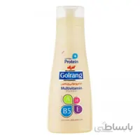 شامپو مولتی ویتامین و پروتئین موی چرب 400 گرمی گلرنگ