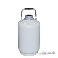 فلاسک نیتروژن 10 لیتری سفید تک درب