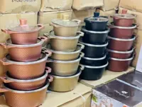 سرویس قابلمه 10 پارچه گرانیتی مدل Die Cast