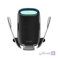 پایه نگهدارنده و شارژر بی سیم گوشی موبایل باسئوس مدل WXHW02-01