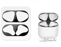 برچسب محافظ ایرپاد AhaStyle PT68 Nickel Sheet Sticker Airpods 2 new