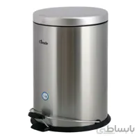 سطل زباله استیل پدالدار 20 لیتری سرکوله CE20