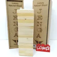 بازی فکری جنگا جعبه چوبی(برج هیجان)