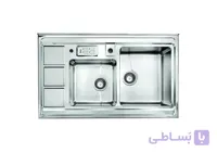 سینک ظرفشویی روکار اخوان ا Akhavan Double Bowl Sink 322