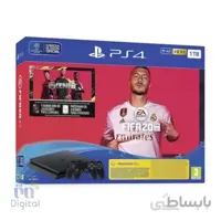 کنسول سونی مدل PlayStation 4 Slim باندل FIFA 20 ظرفیت ۱ ترابایت ریجن ۲ همراه با دو عدد DualShock 4 - ضمانت تعویض ۷ روزه برتر دیجیتال