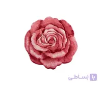 فرش سه بعدی زرباف مدل گل رز