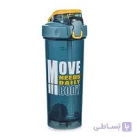شیکر مدل move گنجایش 0.8 لیتر