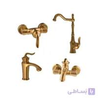 ست شیرآلات لوکا کروم شودر ا Loka Chrome Set
