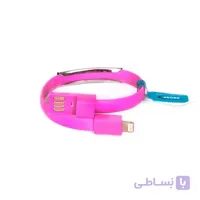 کابل شارژ کوتاه ایفون اسکار مدل دستبندی (C-116)