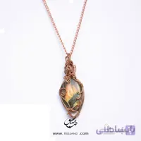 گردنبند زنانه سنگ لابرادوریت NT-785