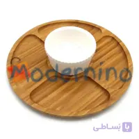 ست سرو 2 پارچه بامبو سرامیک مدل Cara