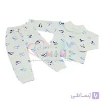 بلوز شلوار Roshaco چاپی نهنگ