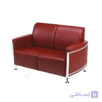 مبل دو نفره رایانه صنعت مدل آرامیس کد F923P2 دسته چرمی ا Rayaneh Sanat Aramis F923P2 Office Furniture