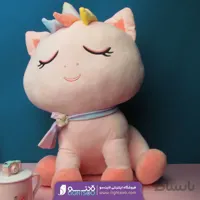عروسک یونیکورن نشسته چشم بسته(اورجینال)
