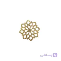 ورق طلا طرح دار گل مدل 2