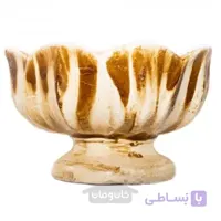 گلدان سفالی پایه دار