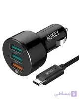 شارژر فندکی فست شارژ آکی Aukey CC-T11