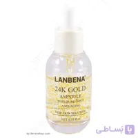 سرم طلای 24k ضد چروک و لیفتینگ قوی پپتید لانبنا LANBENA